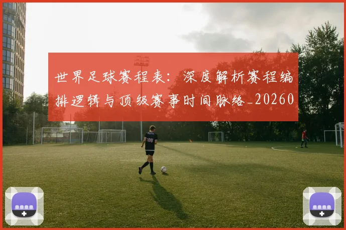 世界足球赛程表：深度解析赛程编排逻辑与顶级赛事时间脉络_20260610190232